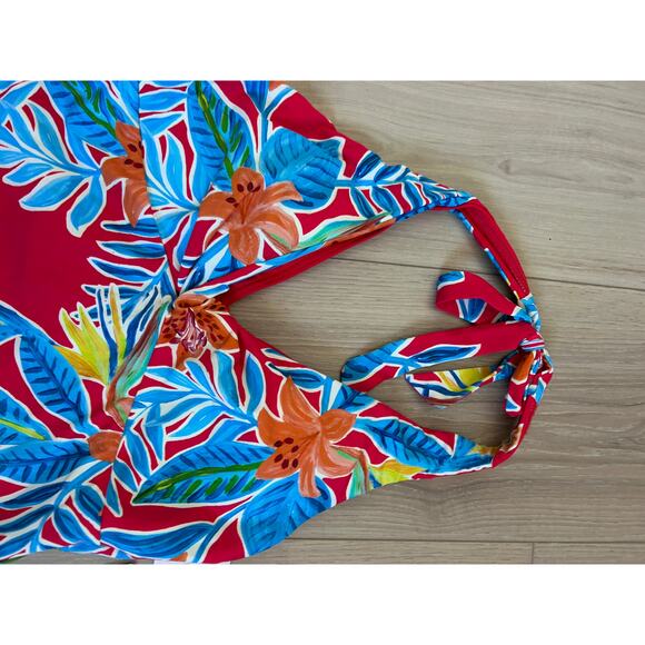 Sunsets Heidi Underwire Halter Tankini Top - Size Small - NWT - Picture 5 of 9